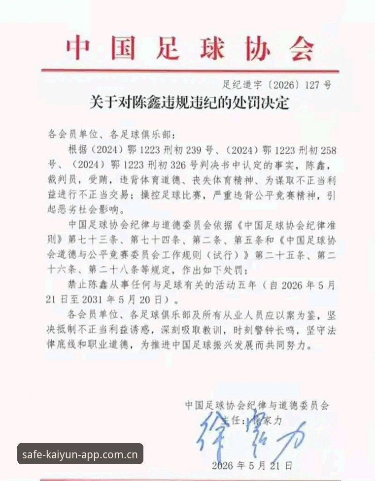 kaiyun竞猜软件第三方风险 中国足协第三批禁足名单最新动态:65人受罚,行业整顿进入深水区